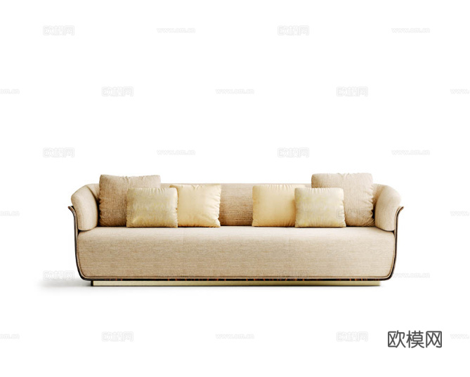 CAPITAL 意式双人沙发3d模型下载（渲染图4）