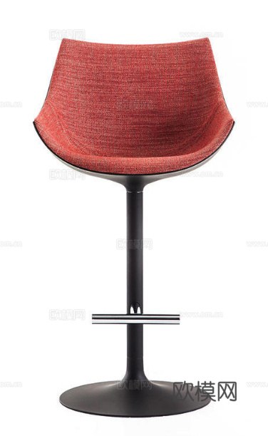 Cassina 吧椅3d模型下载（渲染图2）