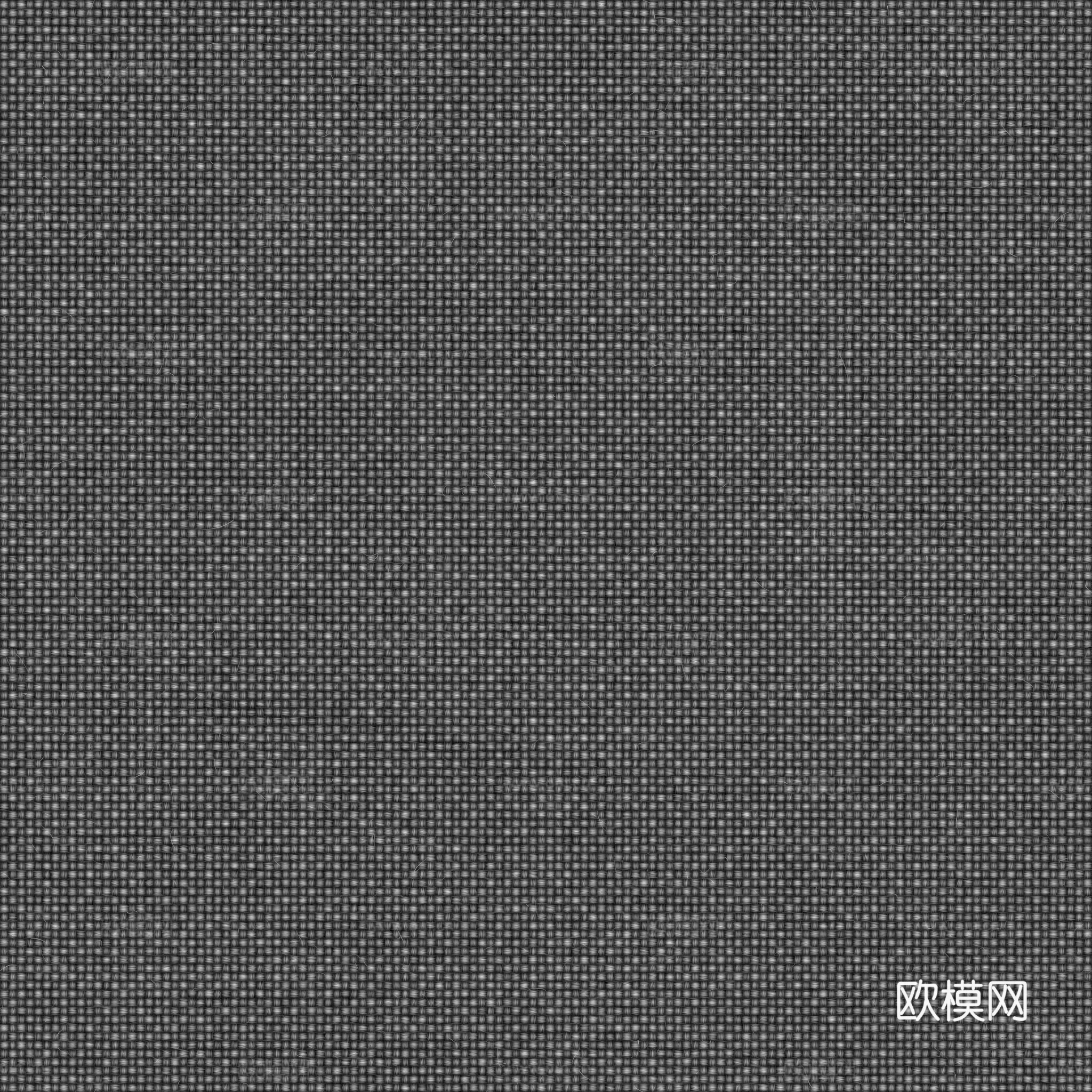 无缝拼色编织布纹布料PBR贴图 2k