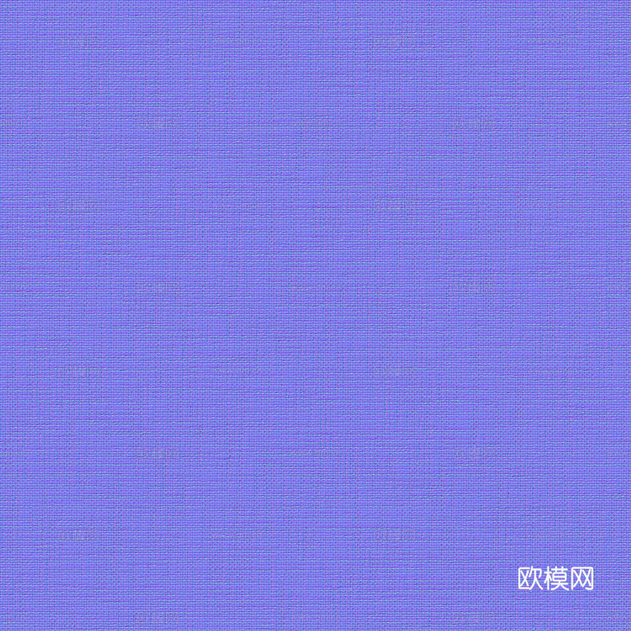 无缝黑色编织布纹布料PBR贴图 2k