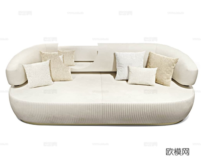 CAPITAL 意式双人沙发3d模型下载（渲染图2）