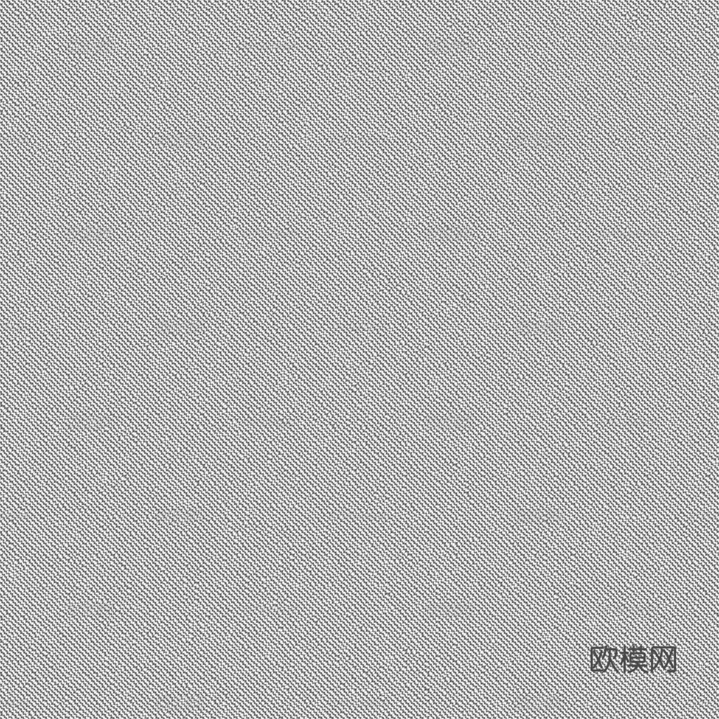 无缝浅灰色布纹布料PBR贴图 1k