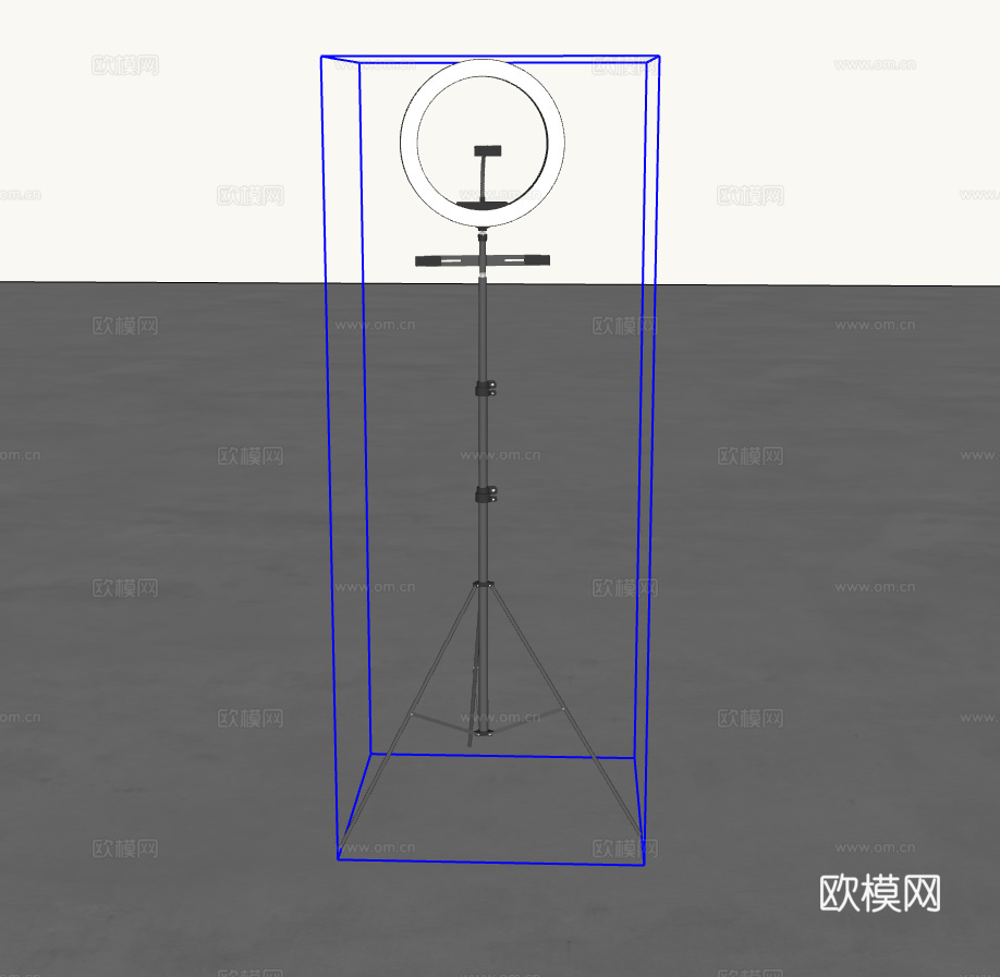 直播手机支架su模型
