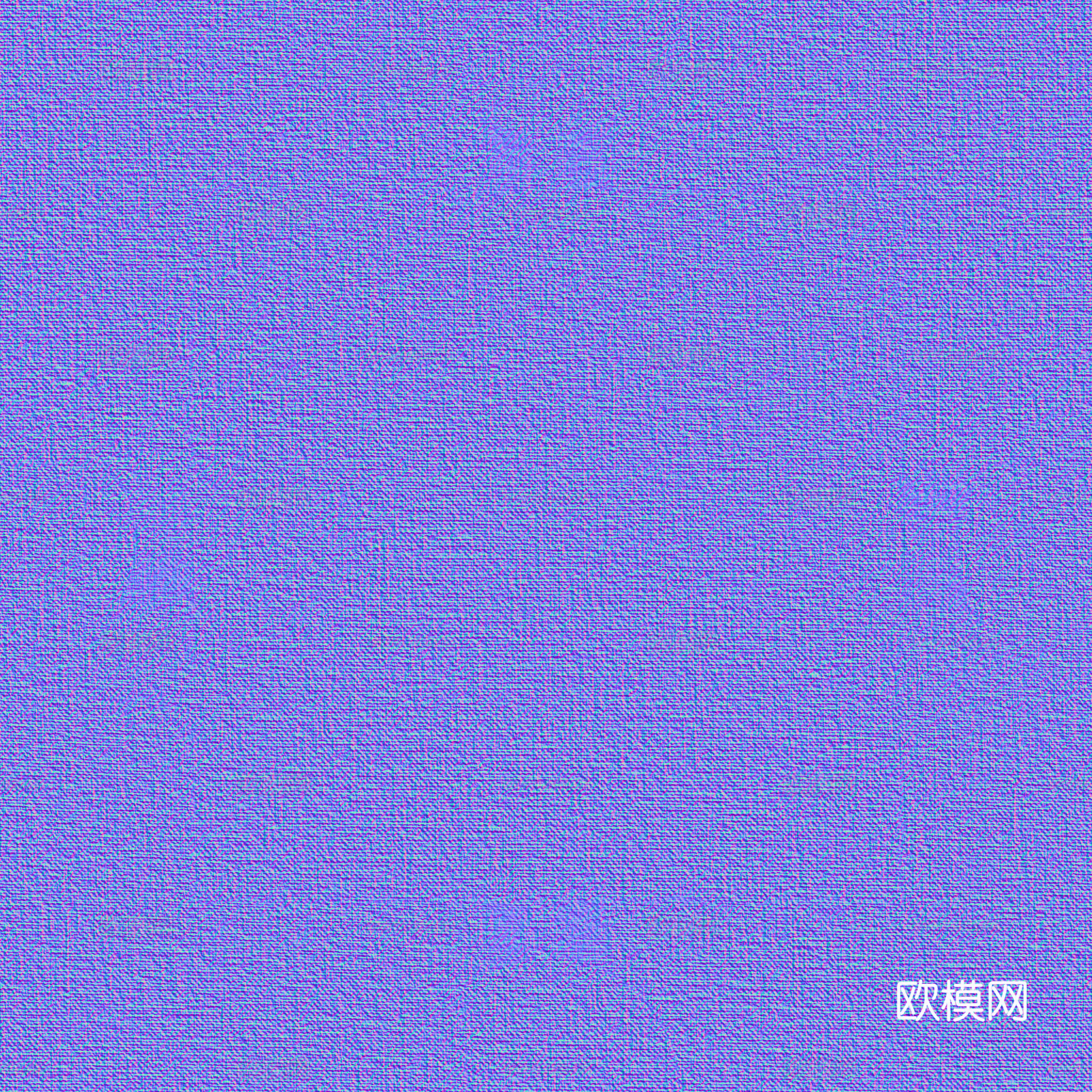 无缝灰色布纹布料PBR贴图 2k