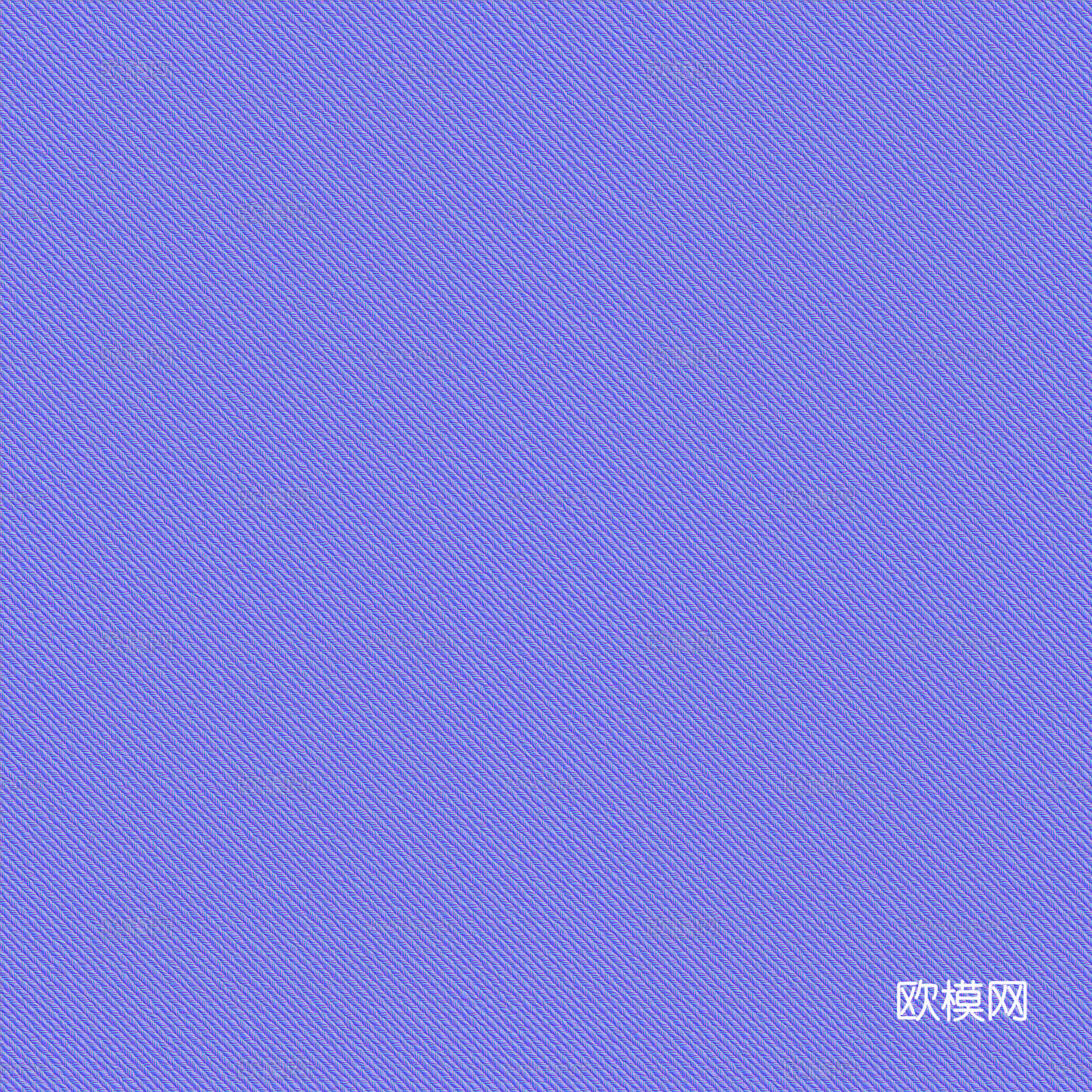 无缝粉色布纹布料PBR贴图 2k