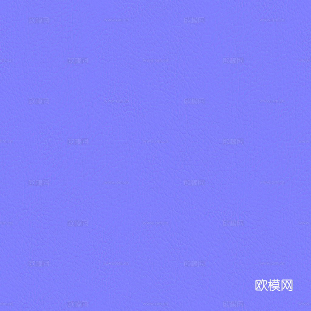 无缝黑色粗纹皮革PBR贴图 1k