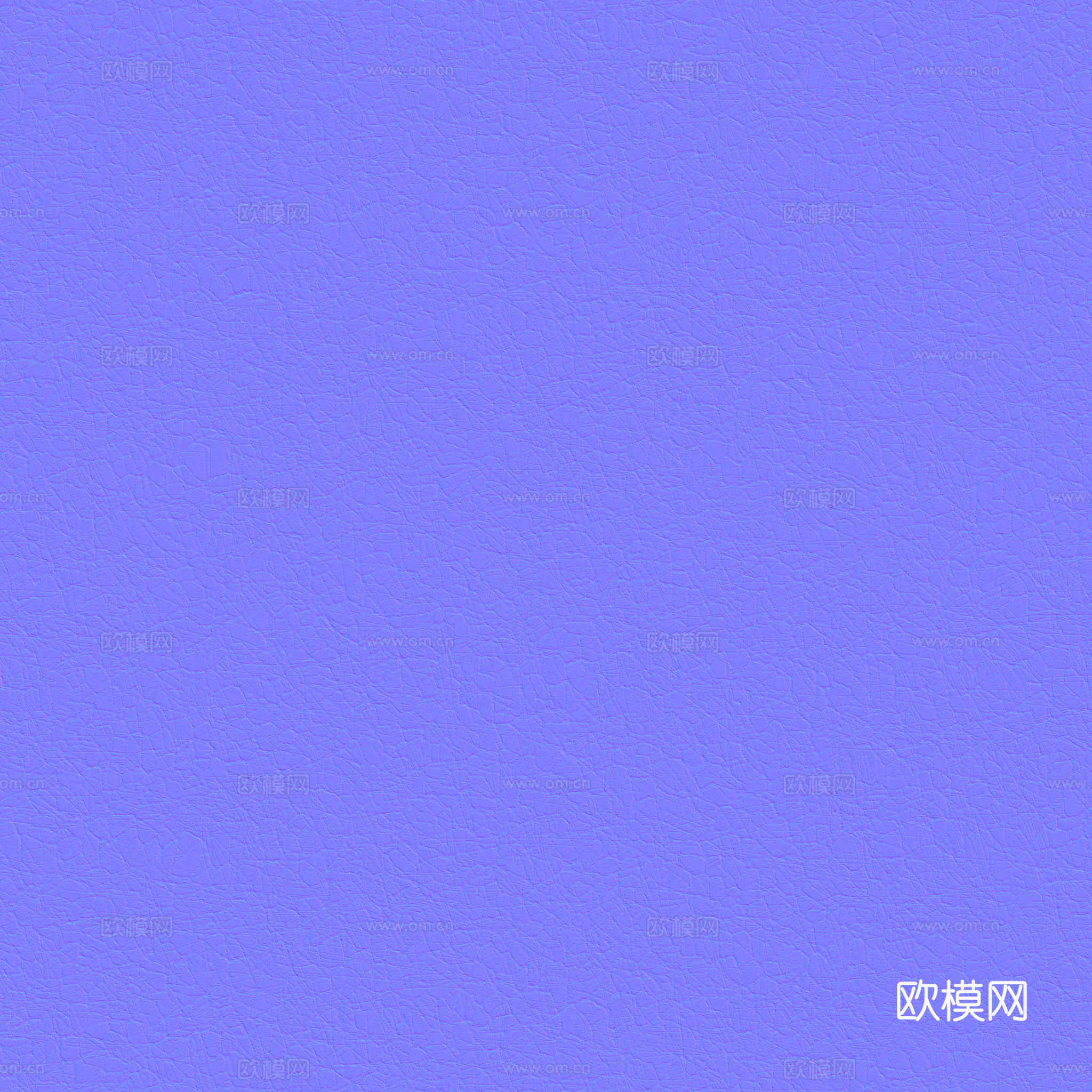 无缝黑色粗纹皮革PBR贴图 2k