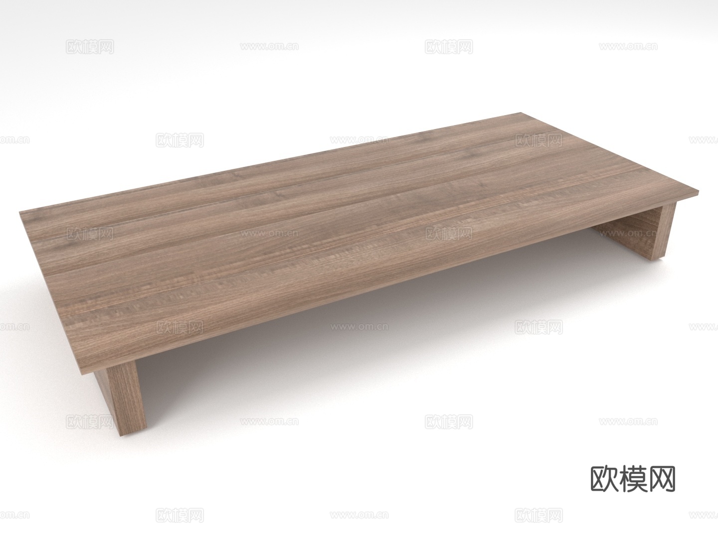 茶几 实木茶几 简约茶几 低矮茶几 客厅家具3d模型