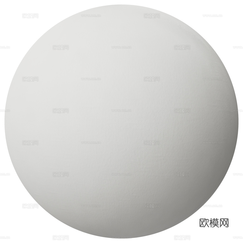 无缝白色布纹布料PBR贴图 2k