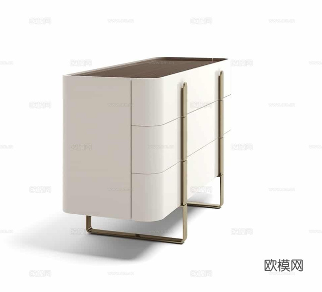 CAPITAL 意式斗柜3d模型下载（渲染图2）