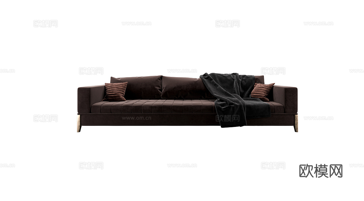 CAPITAL 意式多人沙发3d模型下载（渲染图1）