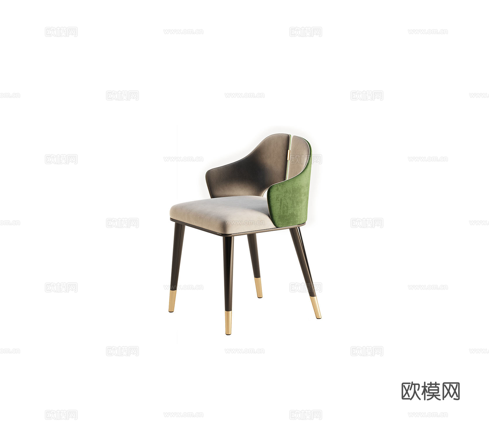 CAPITAL 意式餐椅3d模型下载（渲染图3）