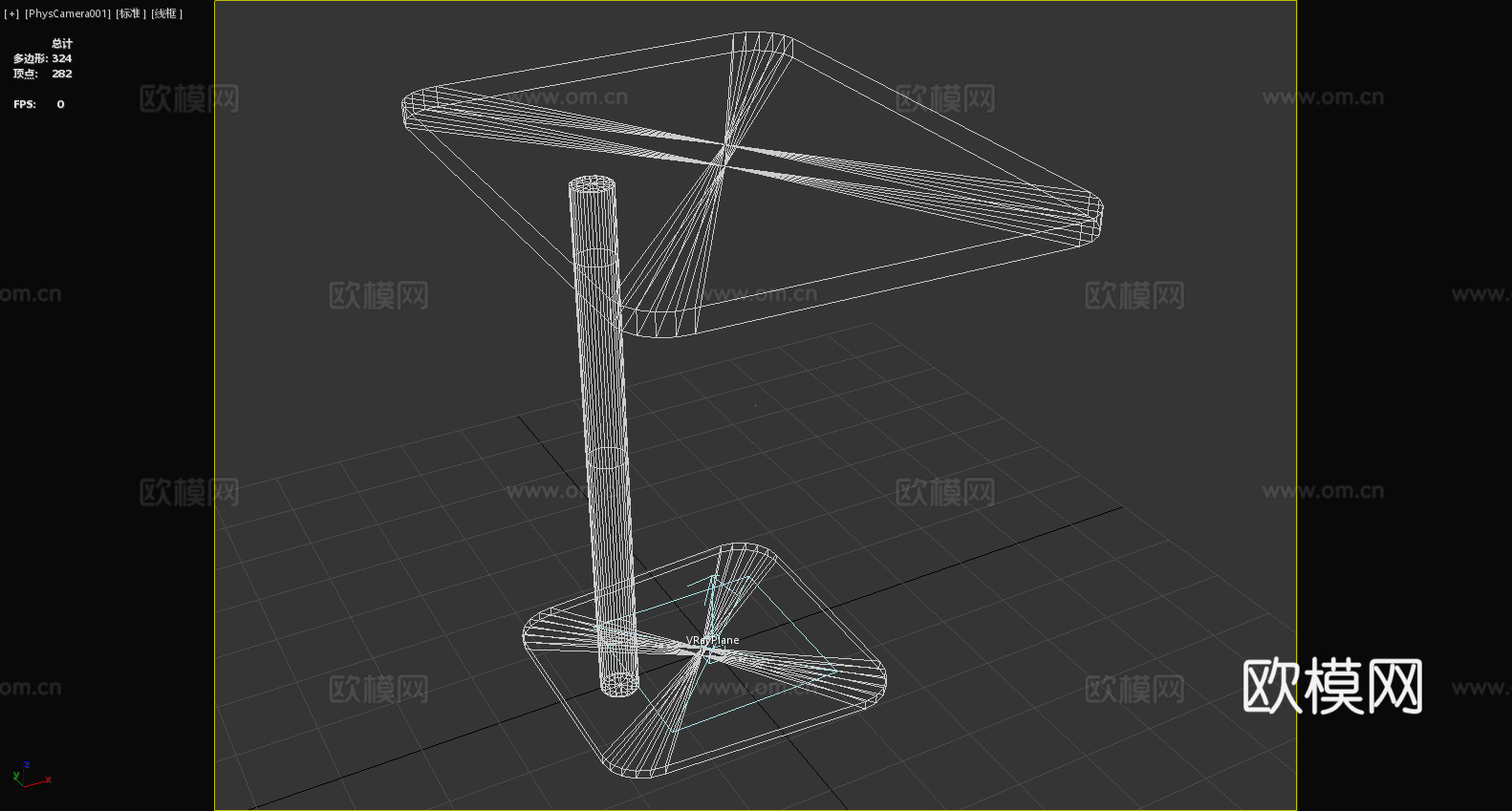 吧台桌 高脚桌 单人桌 简约桌3d模型