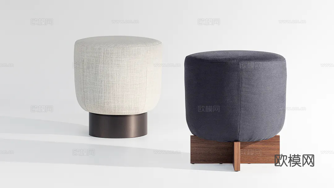 BONALDO 沙发凳3d模型下载（渲染图2）