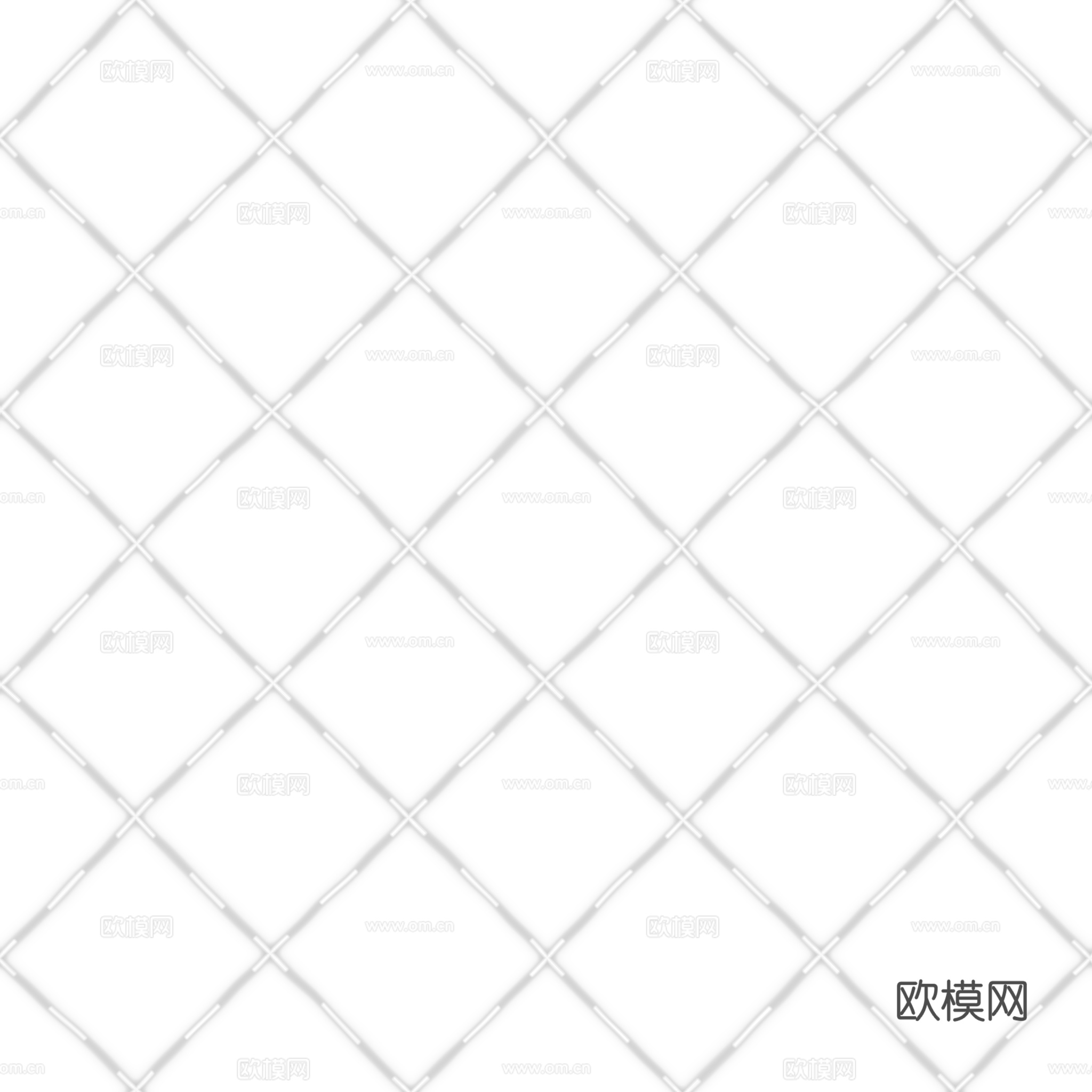 无缝红色线条花纹软包PBR贴图 2k