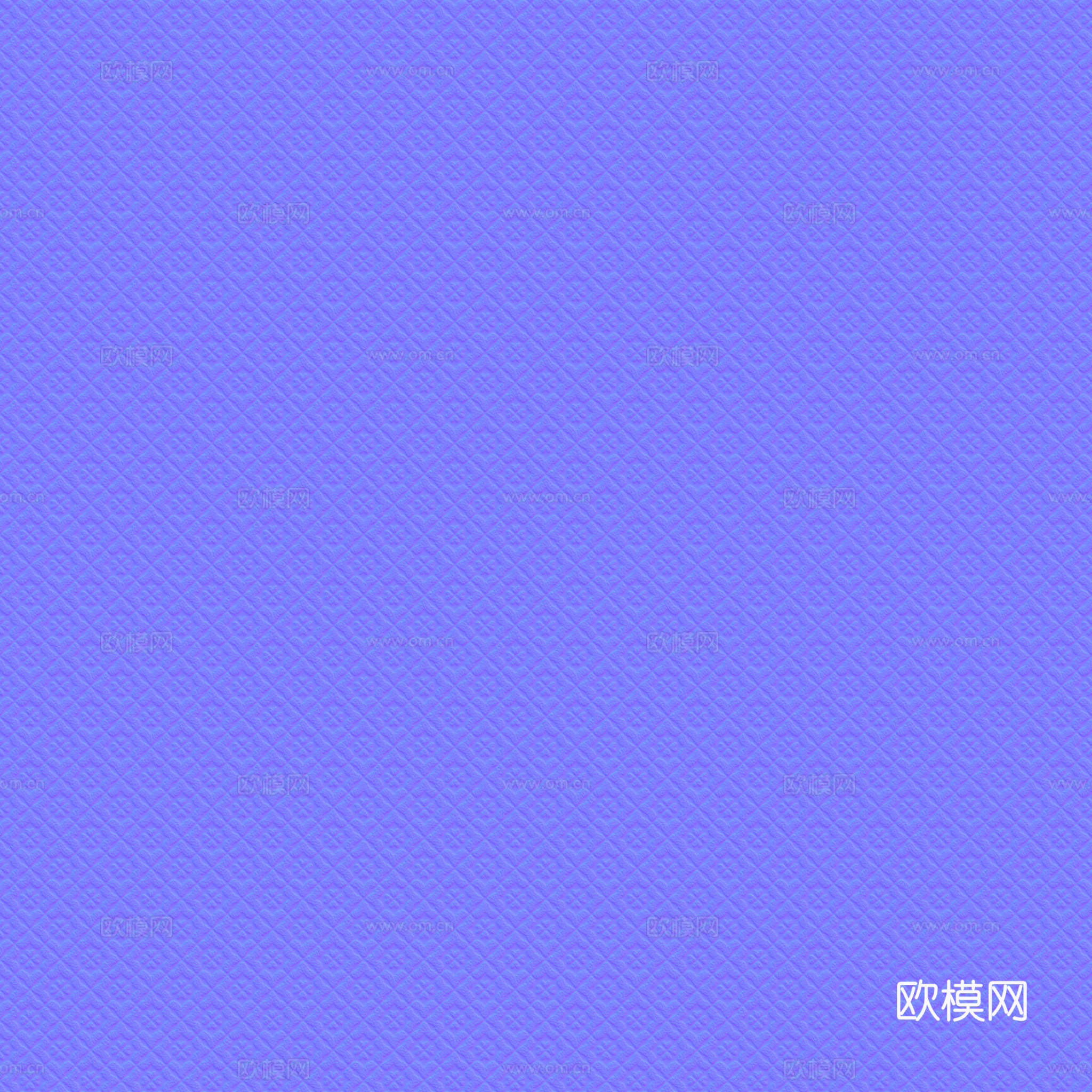无缝红色花纹布纹布料PBR贴图 2k