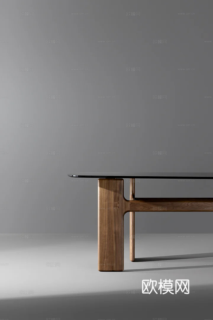 BONALDO 餐桌3d模型下载（渲染图2）