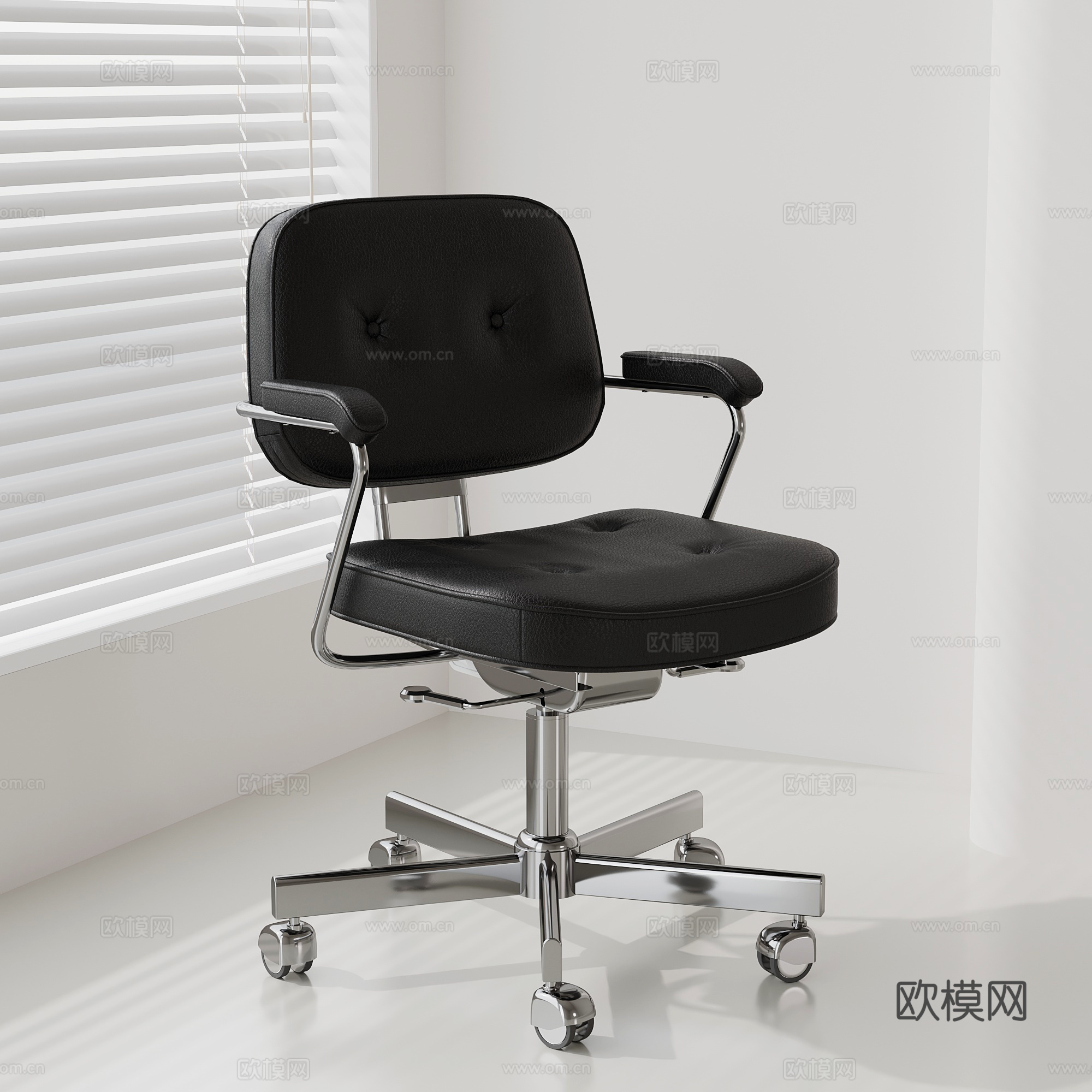 现代办公椅 休闲椅 转椅 升降椅3d模型下载