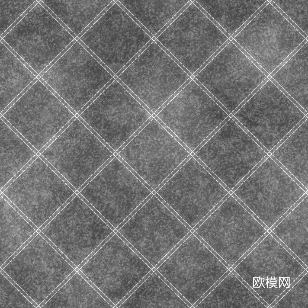 无缝米白色软包皮革PBR贴图 1k