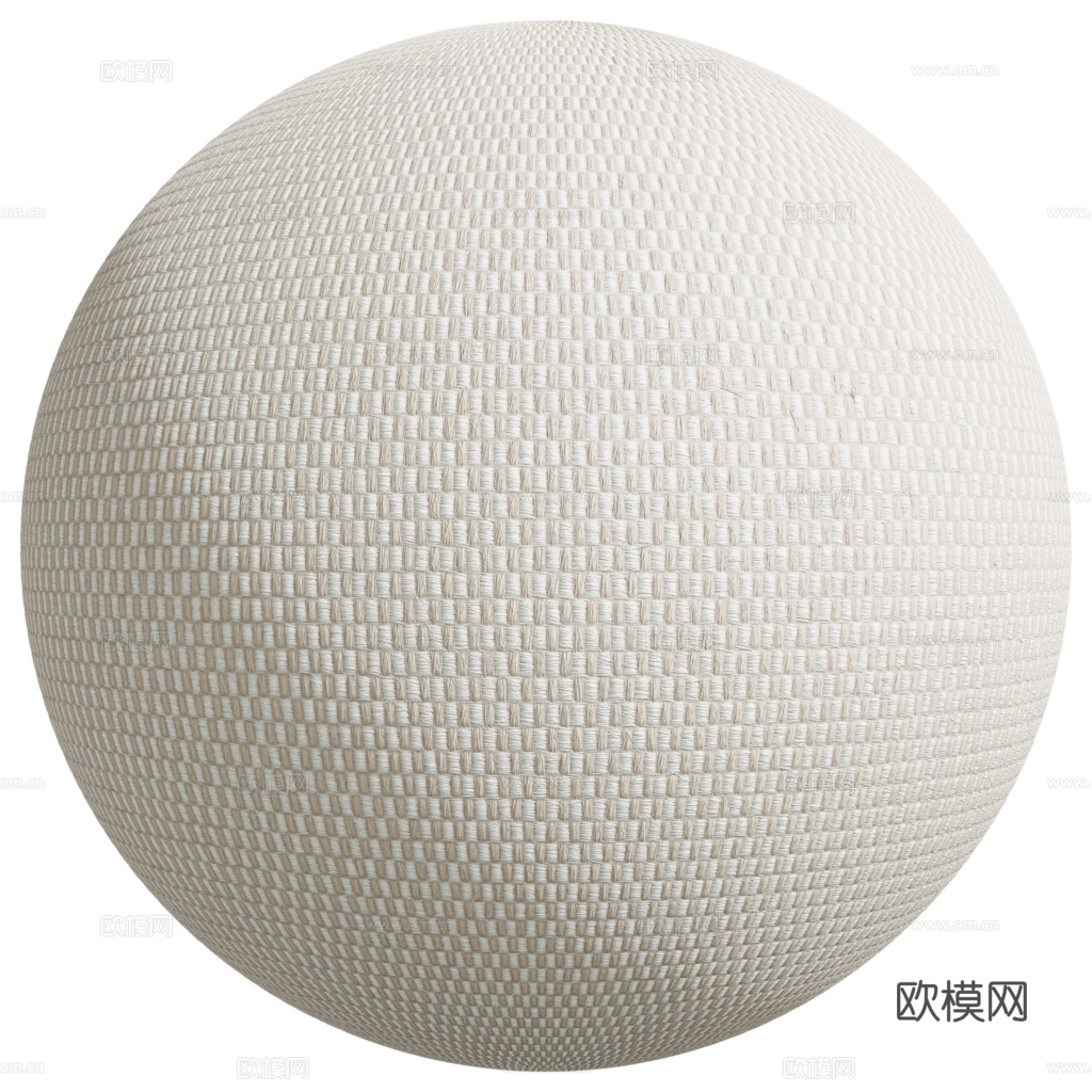 无缝拼色编织布纹布料PBR贴图 2k