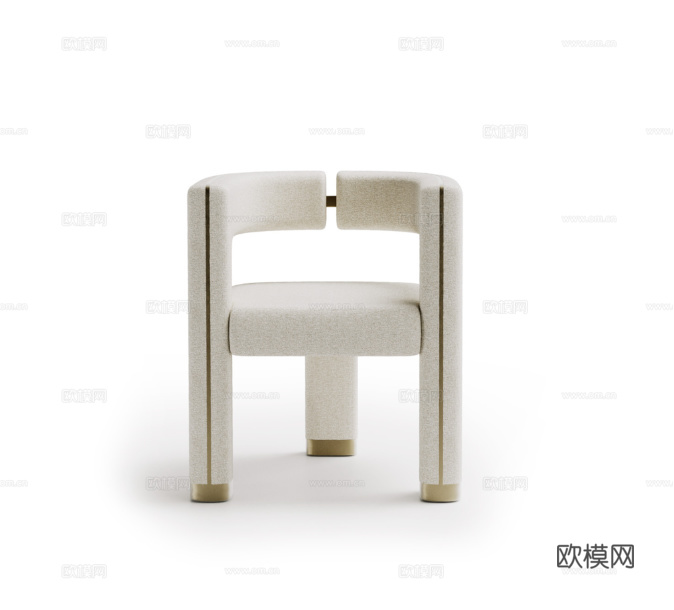 CAPITAL 意式餐椅3d模型下载（渲染图8）