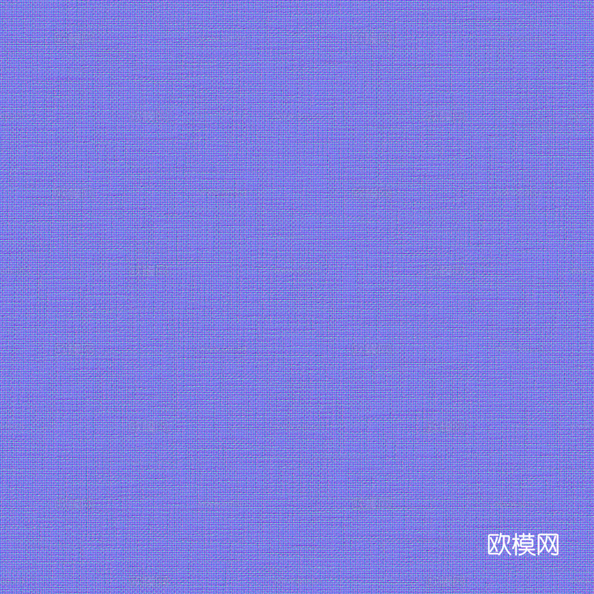无缝橘色布纹布料PBR贴图 2k