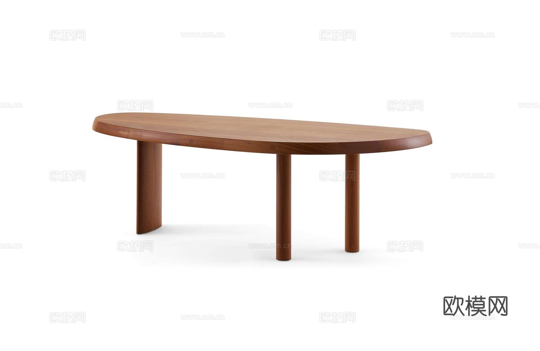 Cassina 餐桌3d模型下载（渲染图1）