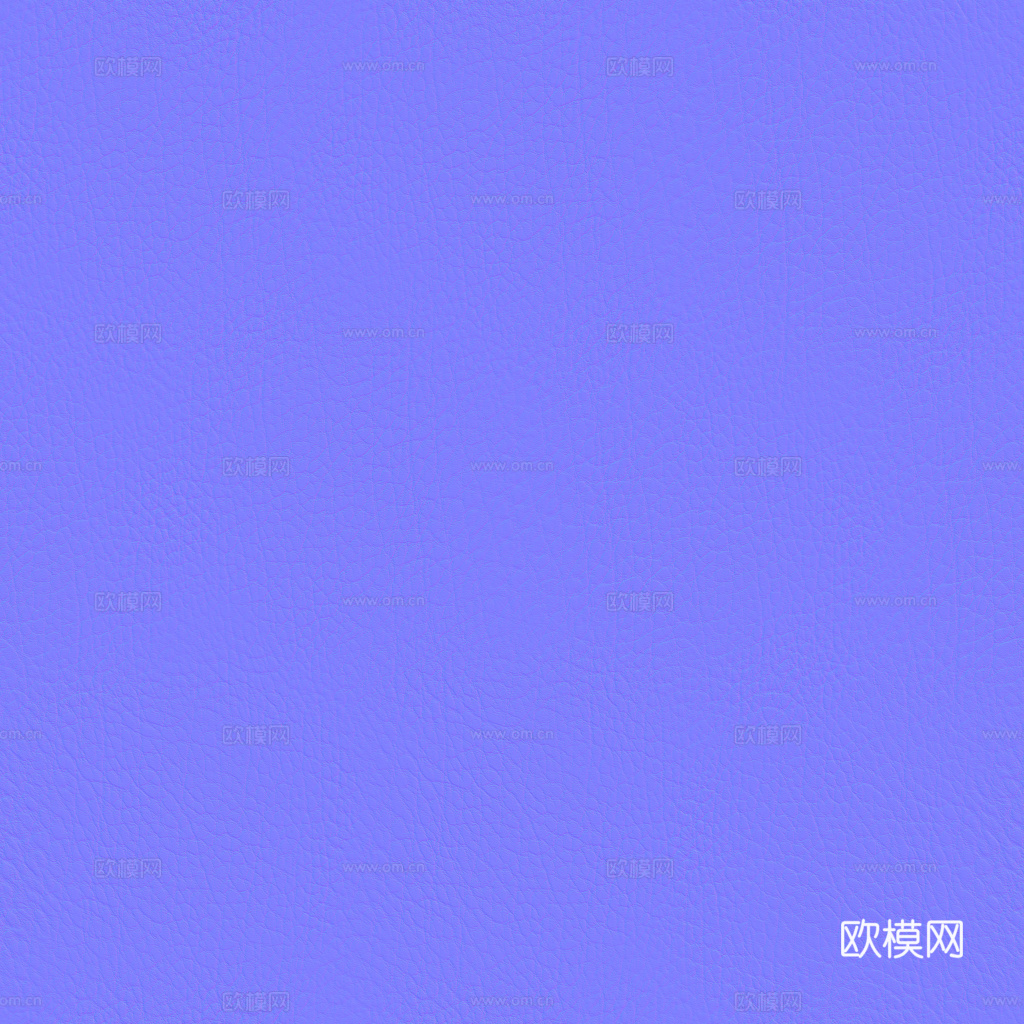 无缝棕红色粗纹皮革PBR贴图 1k