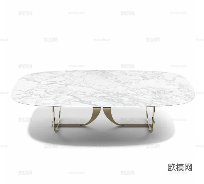 CAPITAL 意式餐桌3d模型下载（渲染图1）