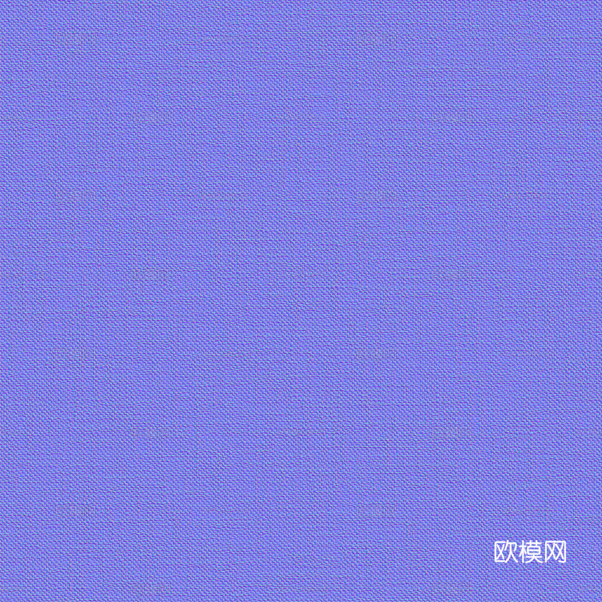 无缝浅灰色布纹布料PBR贴图 2k