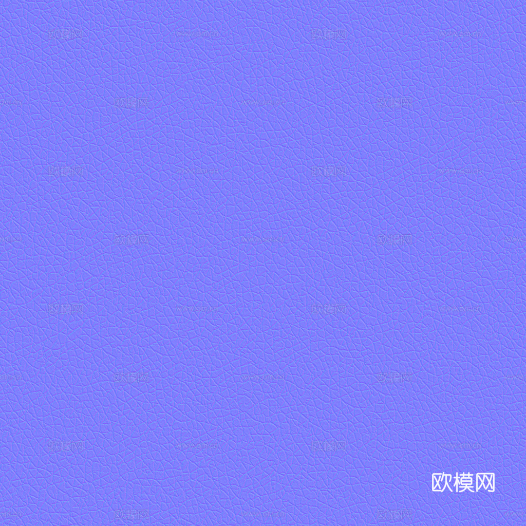 无缝棕红色细纹皮革PBR贴图 1k