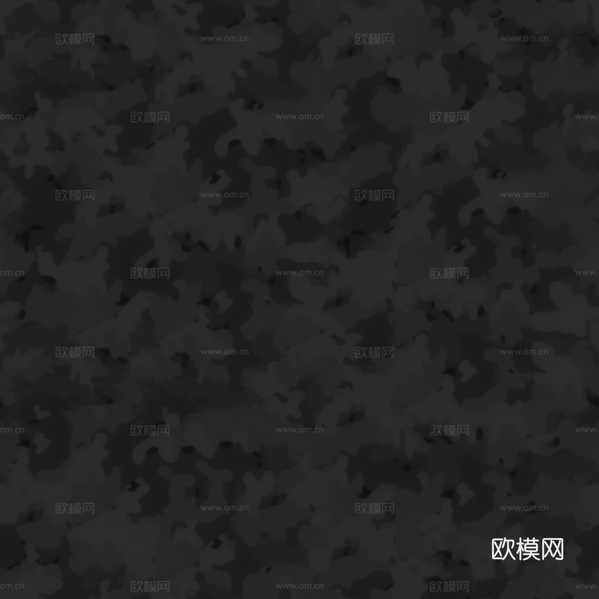 无缝迷彩花纹布纹布料PBR贴图 2k