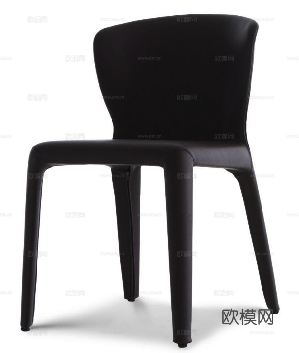 Cassina 餐椅3d模型下载（渲染图2）