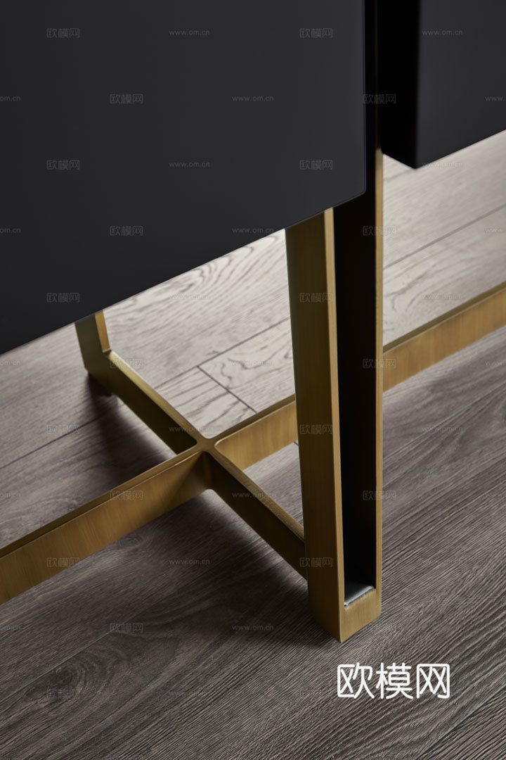 CANTORI 轻奢餐边柜3d模型下载（渲染图2）