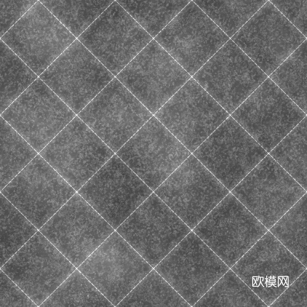 无缝棕红色软包皮革PBR贴图 1k