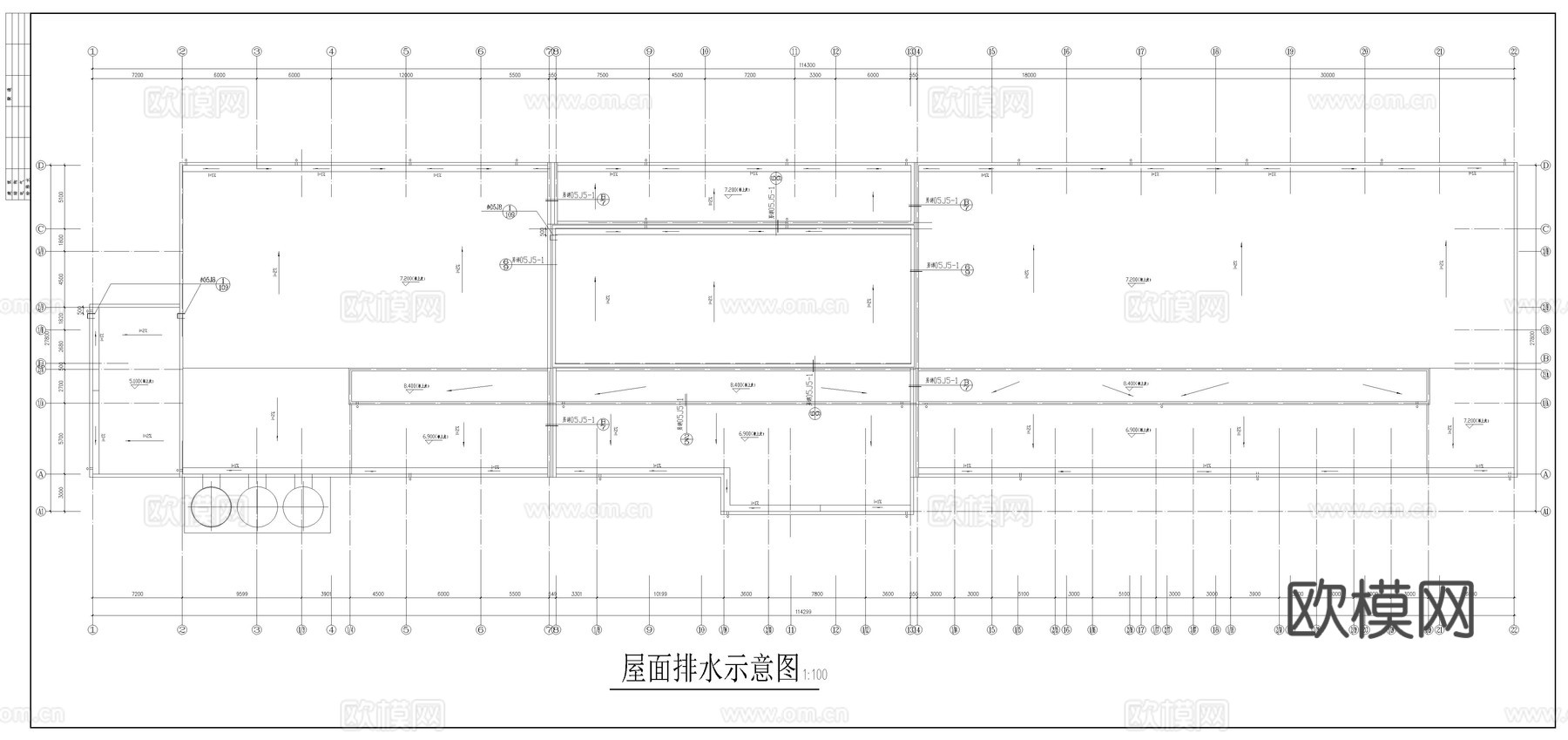 奶粉厂设计图纸cad施工图