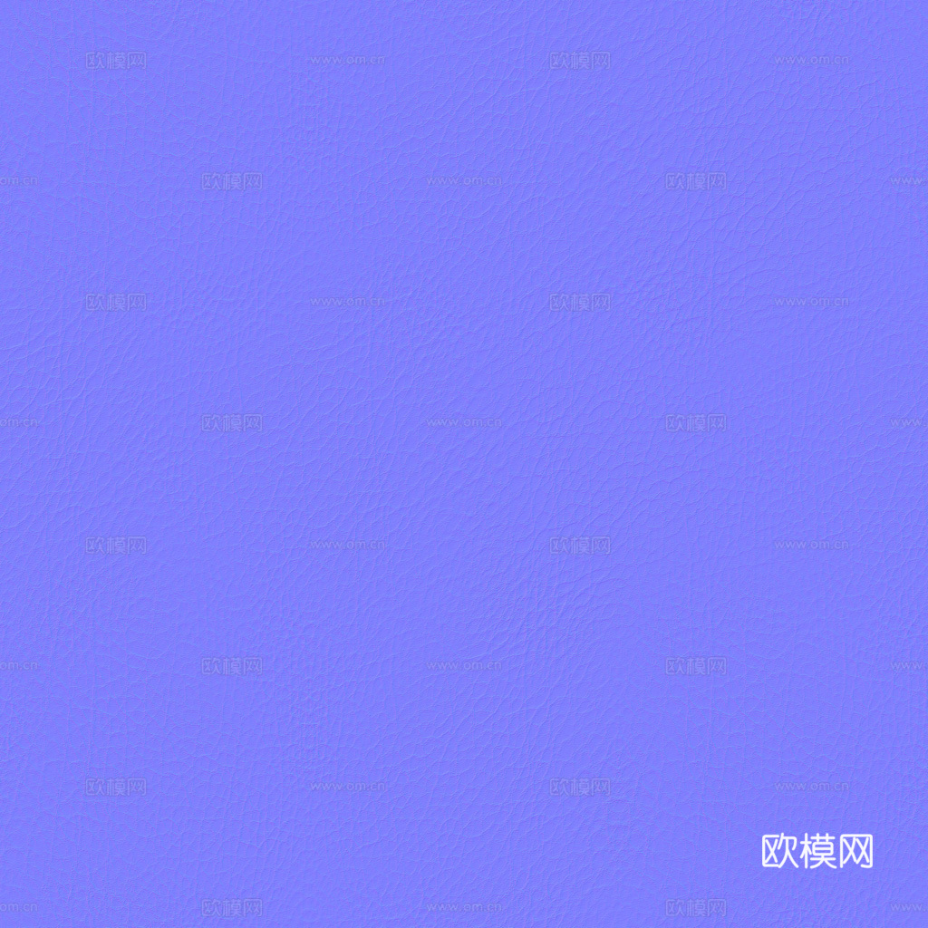 无缝黑色粗纹皮革PBR贴图 1k