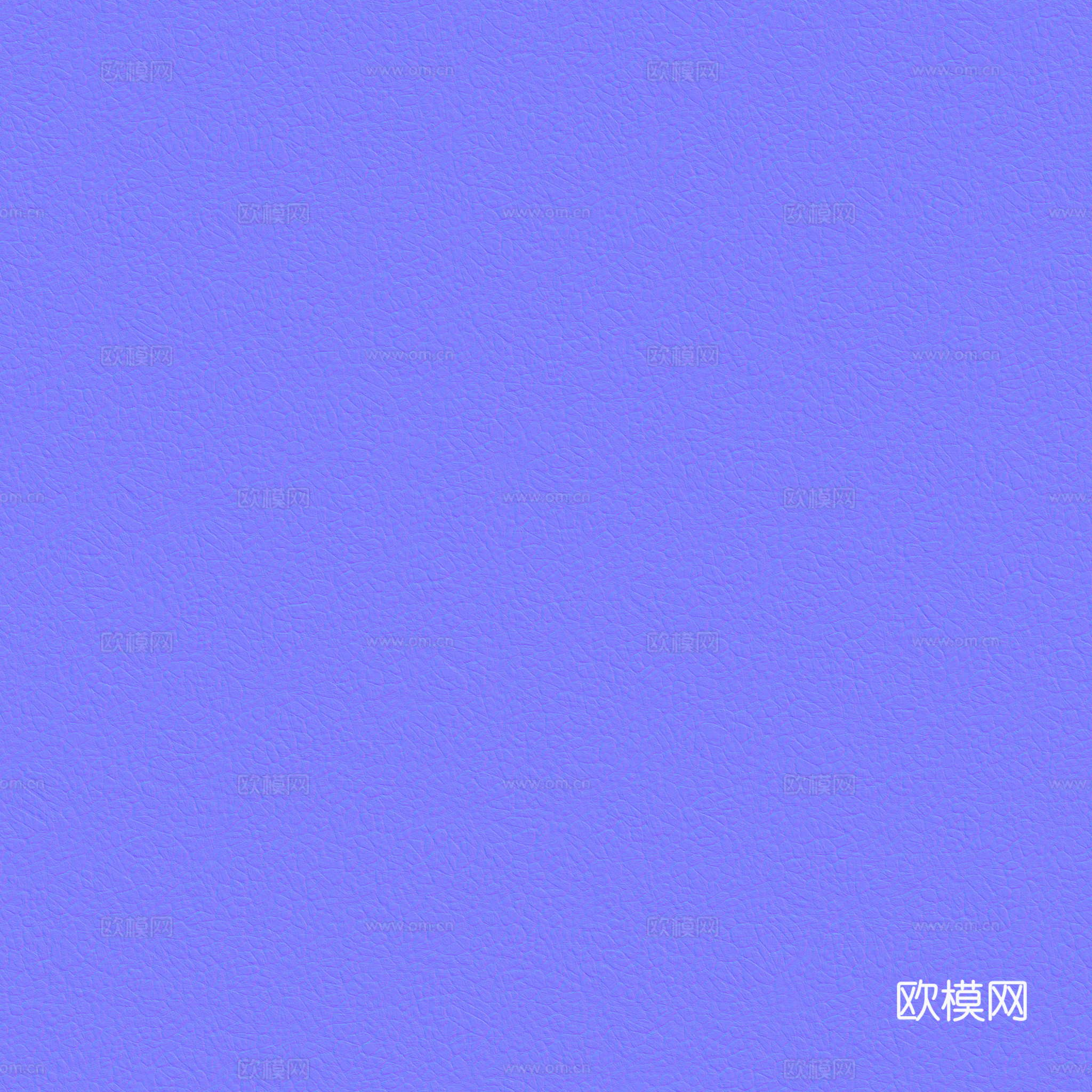 无缝深棕色粗纹皮革PBR贴图 2k