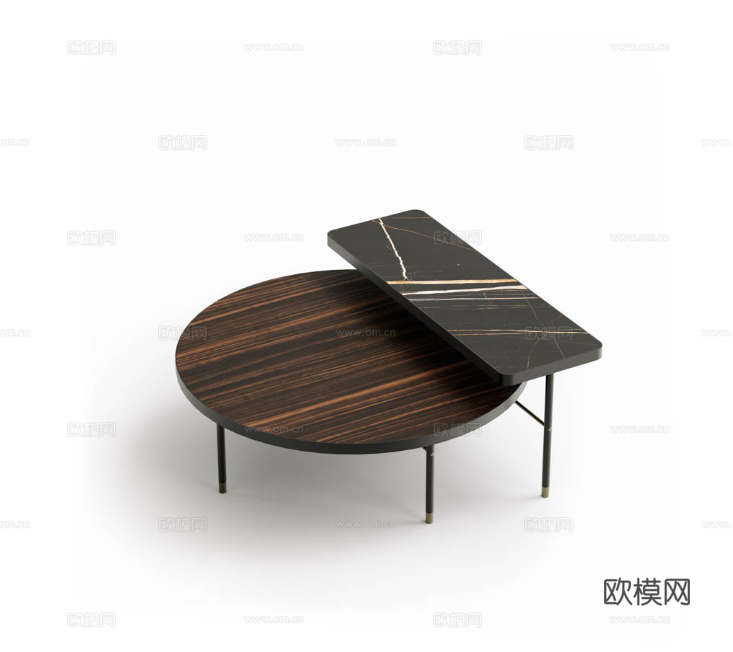 CAPITAL 意式茶几3d模型下载（渲染图8）