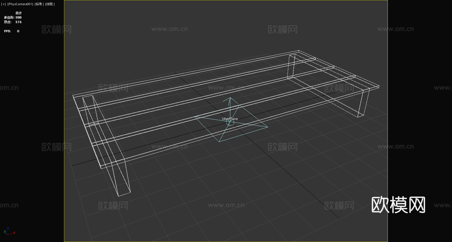 茶几 实木茶几 简约茶几 低矮茶几 客厅家具3d模型