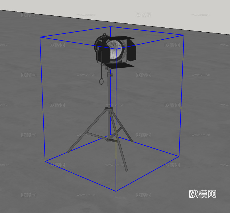 影视灯具su模型
