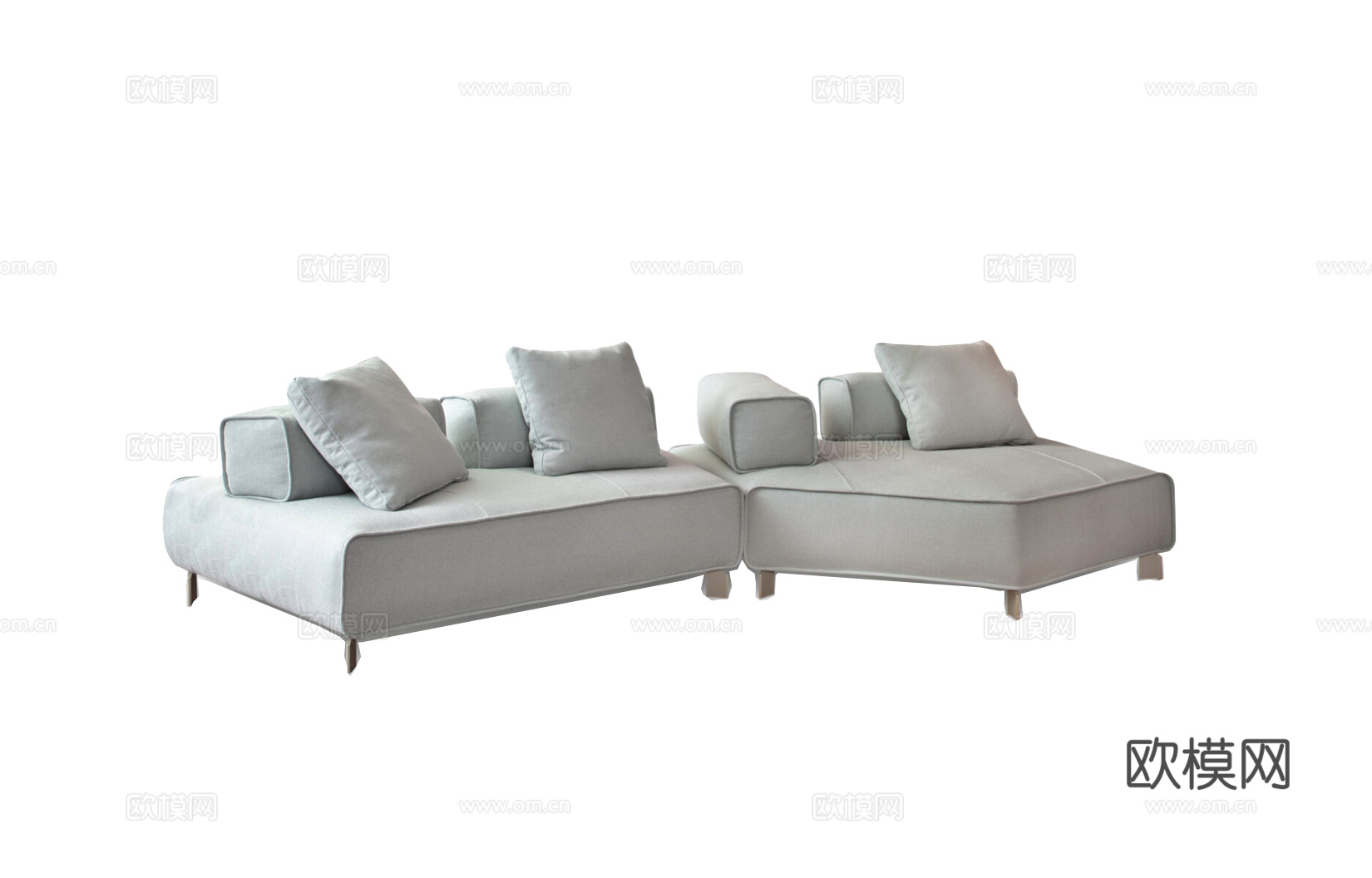 BONALDO 多人沙发3d模型下载（渲染图1）