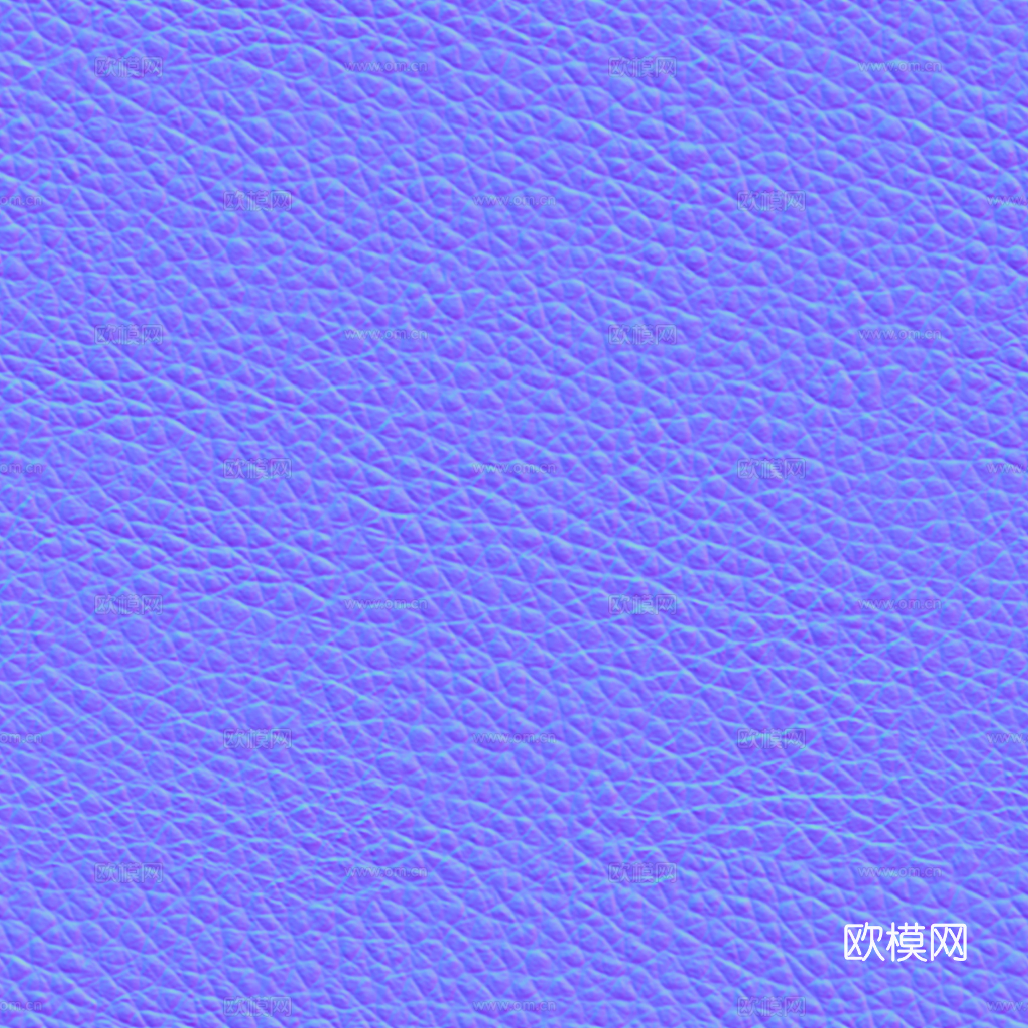 无缝棕色粗纹皮革PBR贴图 2k