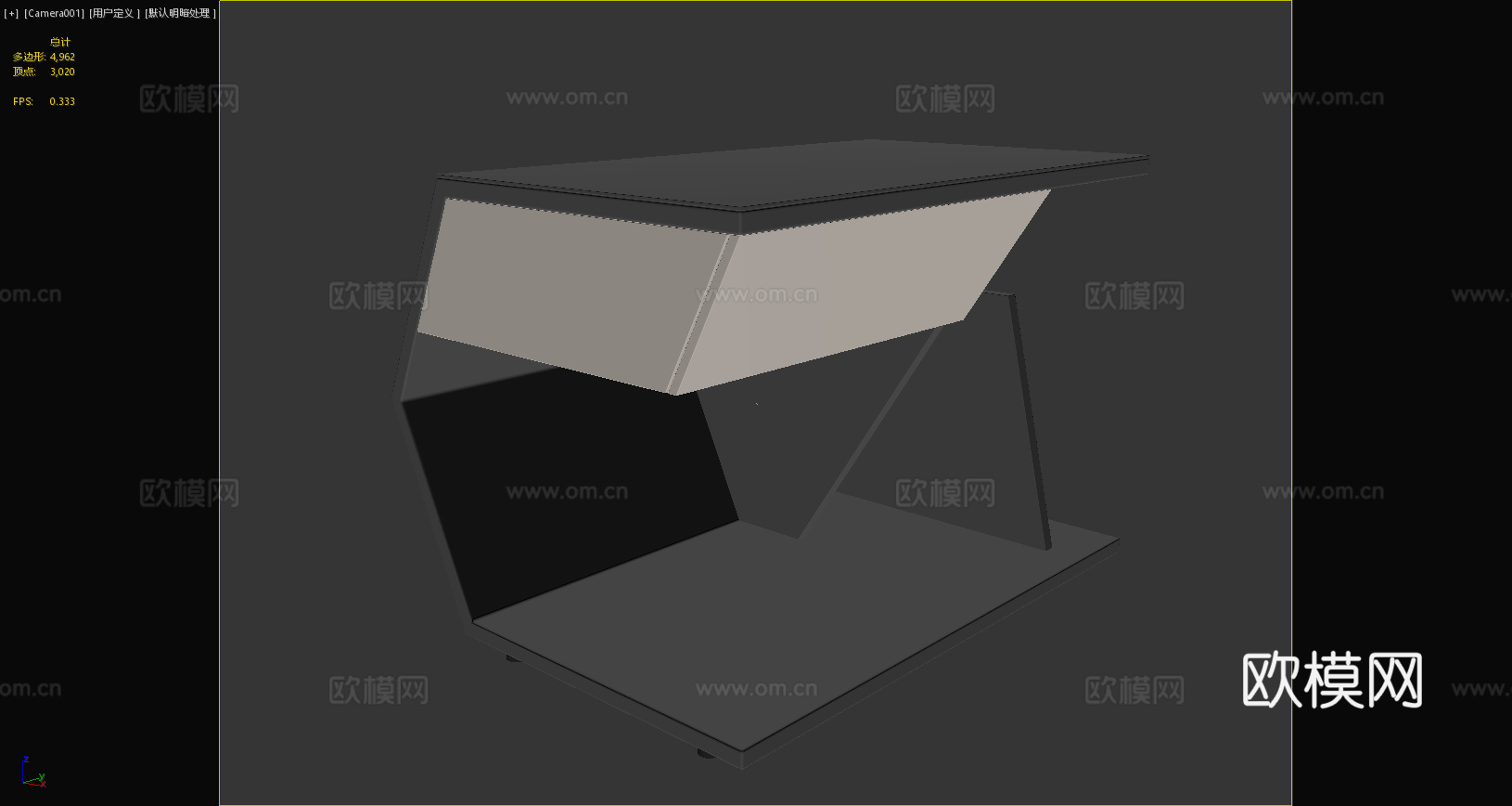 现代床头柜 床头柜 卧室床头柜 异形床头柜 简欧床头柜3d模型
