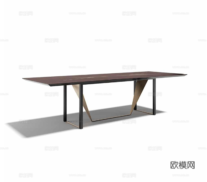 CAPITAL 意式餐桌3d模型下载（渲染图7）