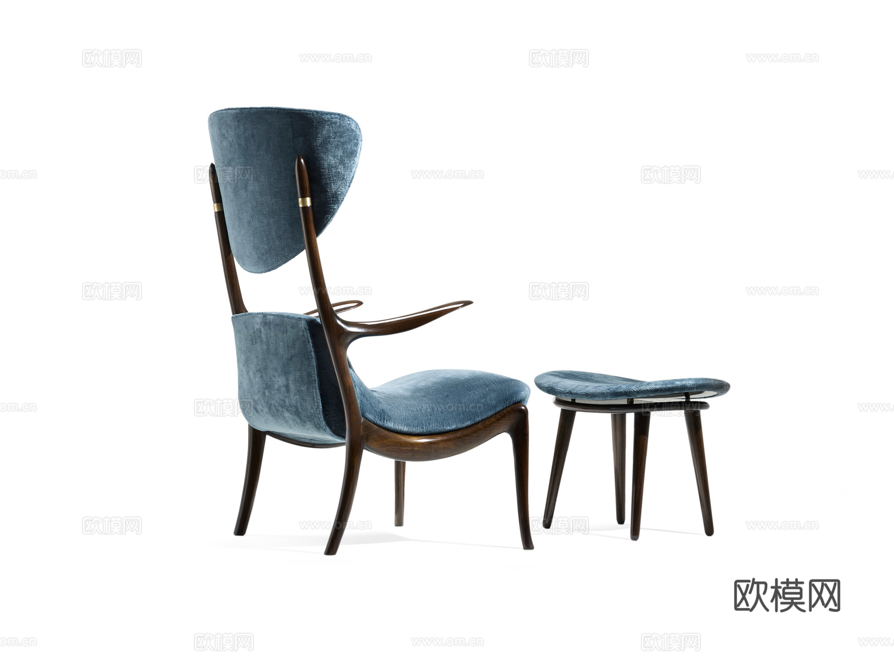 CECCOTTI COLLEZIONI 意式休闲椅3d模型下载（渲染图3）