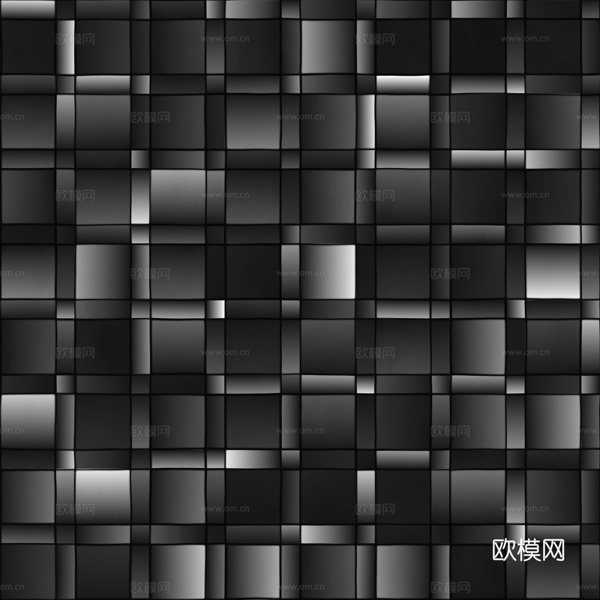 欧式 简欧 法式 无缝拼色拼花瓷砖地砖 PBR材质贴图 2k