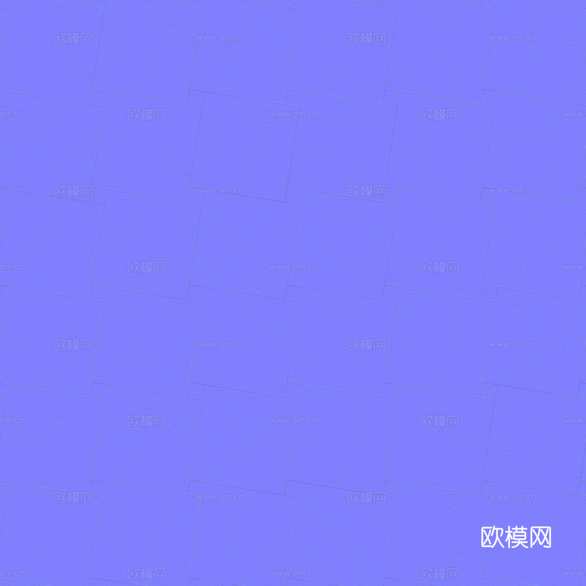 欧式 简欧 法式 无缝黑白拼花瓷砖地砖 PBR材质贴图 2k