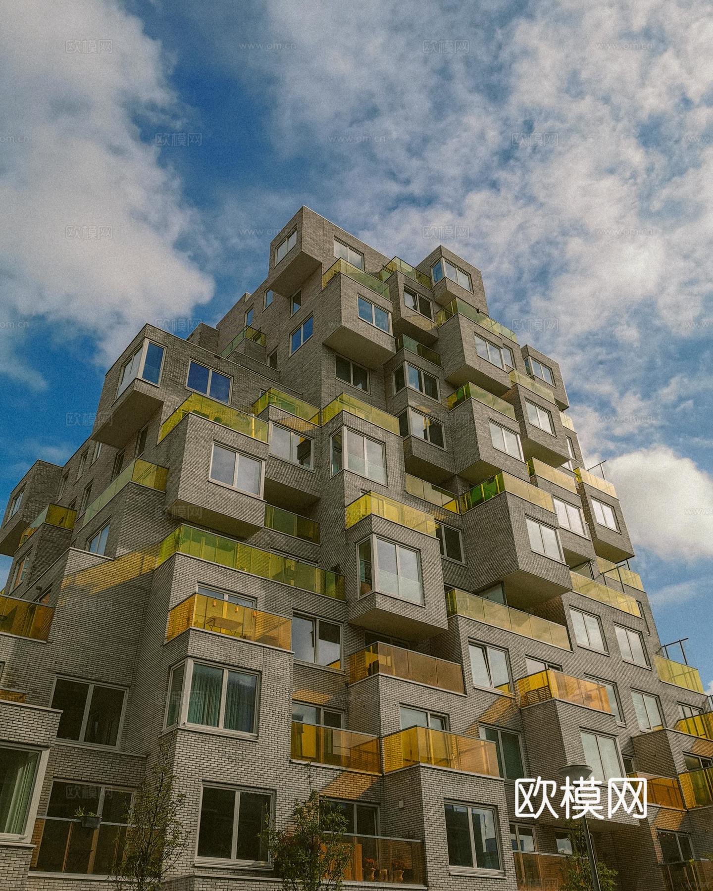 白天城市外景下载