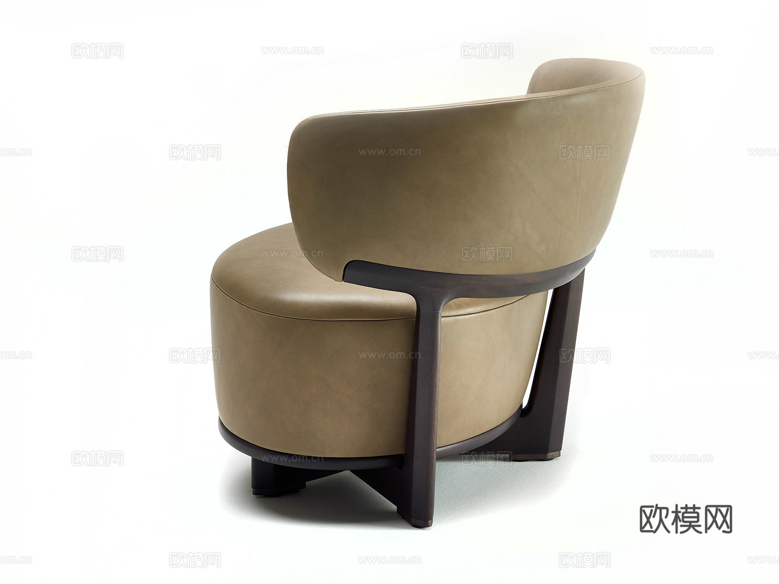 CECCOTTI COLLEZIONI 意式单人沙发3d模型下载（渲染图2）